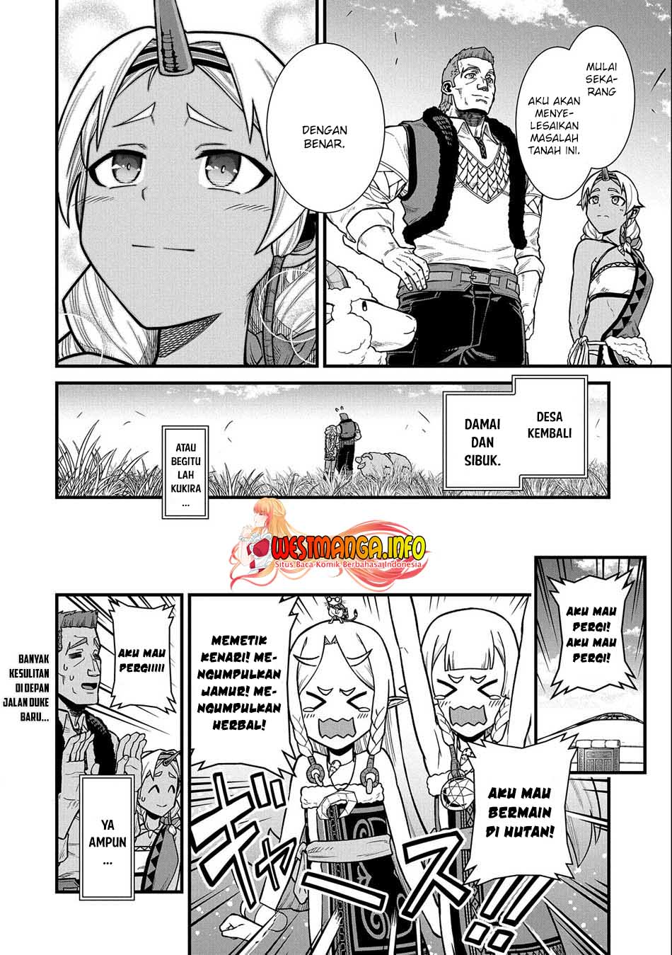 Ryoumin 0-nin Start no Henkyou Ryoushusama chapter 33